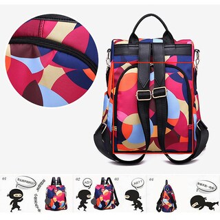 Foto 1 | Mochila De Viaje Sanlin Beans Leisure Antirrobo Impermeable - Venta Internacional.