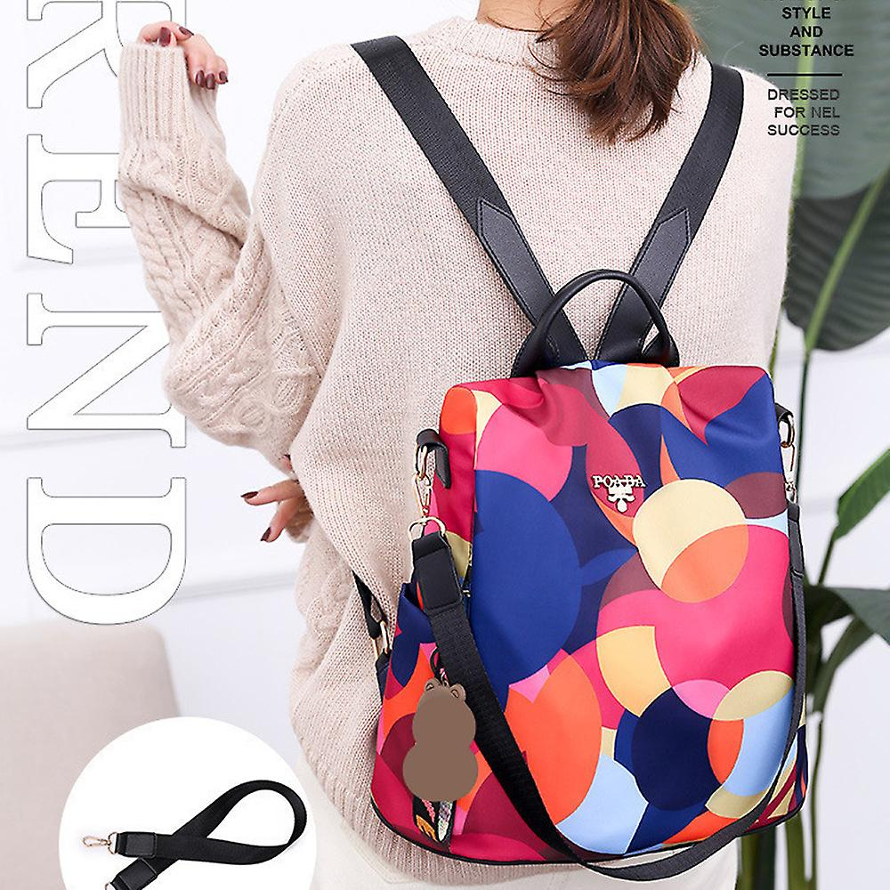 Foto 3 | Mochila De Viaje Sanlin Beans Leisure Antirrobo Impermeable - Venta Internacional.