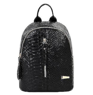 Foto 3 | Mochila Huoguo De Piel Para Niñas, Adolescentes Y Mujeres Blanca - Venta Internacional.