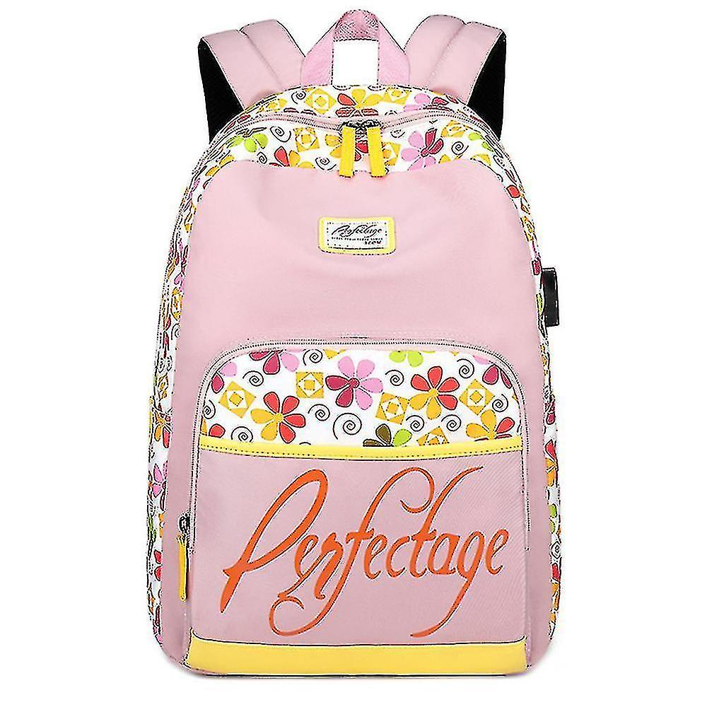 Foto 2 pulgar | Mochila Huoguo De Impresión Impermeable De Gran Capacidad 30x13x43c - Venta Internacional.