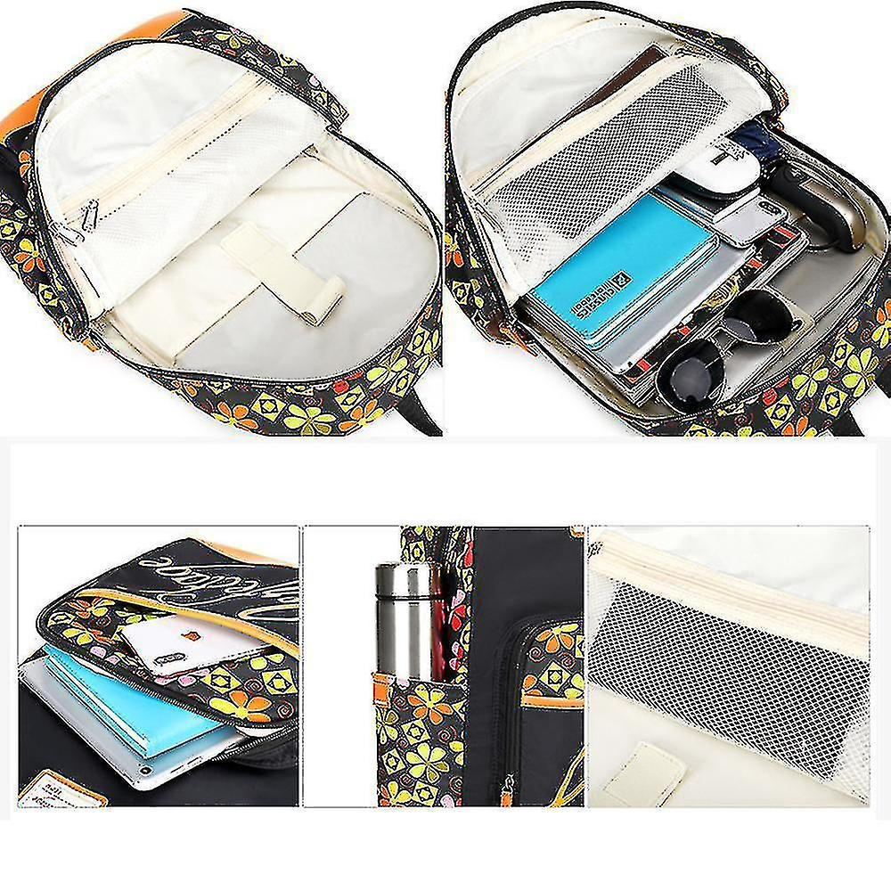 Foto 3 pulgar | Mochila Huoguo De Impresión Impermeable De Gran Capacidad 30x13x43c - Venta Internacional.