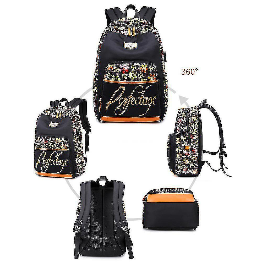 Foto 4 pulgar | Mochila Huoguo De Impresión Impermeable De Gran Capacidad 30x13x43c - Venta Internacional.
