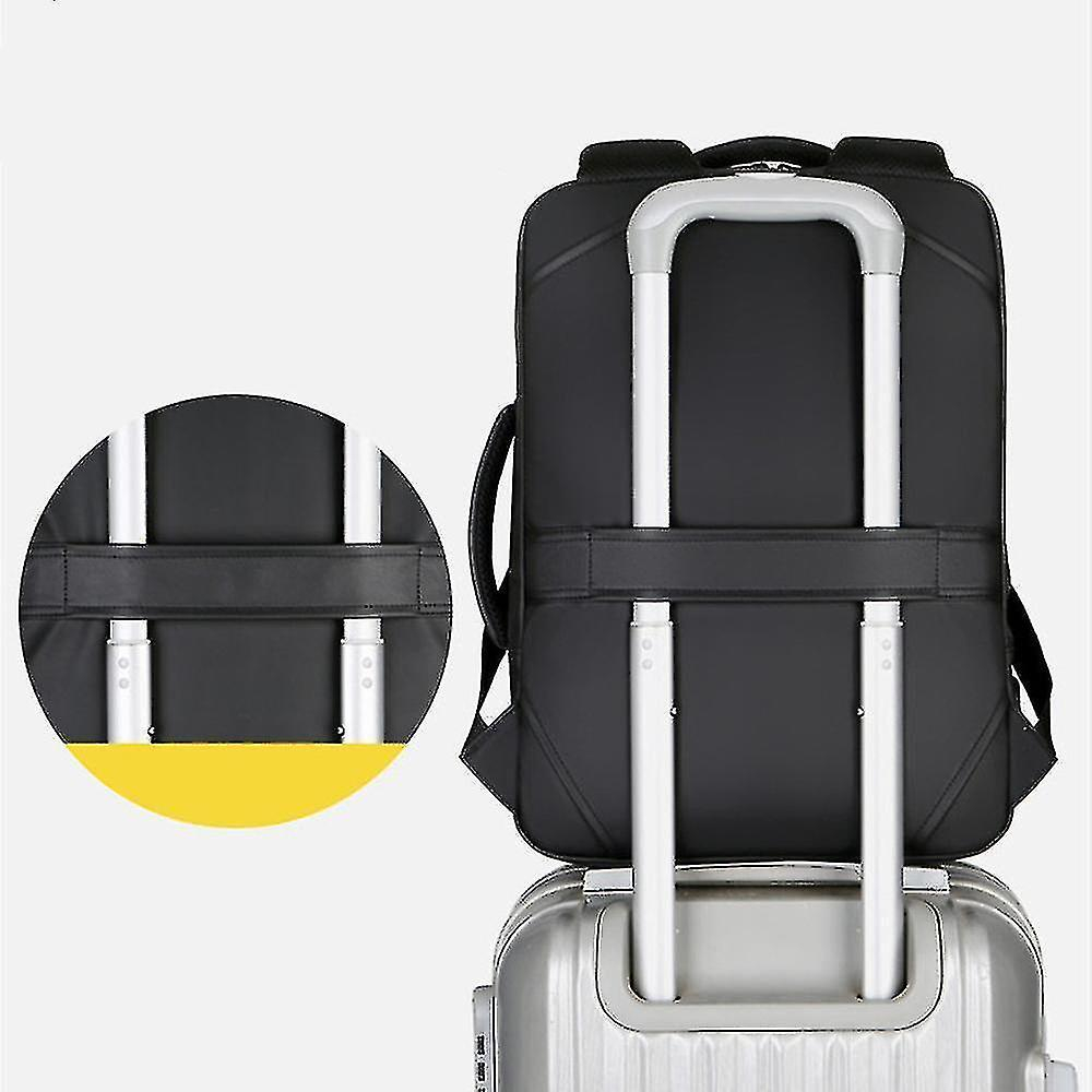 Foto 5 pulgar | Mochila Huoguo Casual Para Hombre Con Carga Usb, Viaje, Impermeable - Venta Internacional.