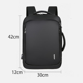 Foto 5 | Mochila Huoguo Casual Para Hombre Con Carga Usb, Viaje, Impermeable - Venta Internacional.