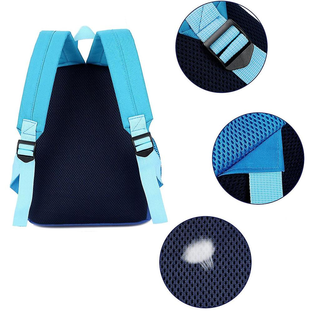 Foto 2 pulgar | Mochila Sanlin Beans Dinosaur Preschool Blue Para 2 A 5 Años - Venta Internacional.