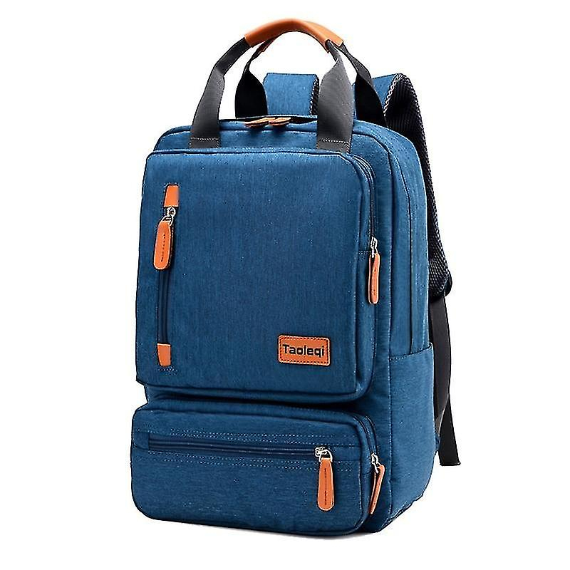 Foto 2 pulgar | Mochila Huoguo Oxford De Tela Antirrobo, Casual, De Negocios, Azul - Venta Internacional.