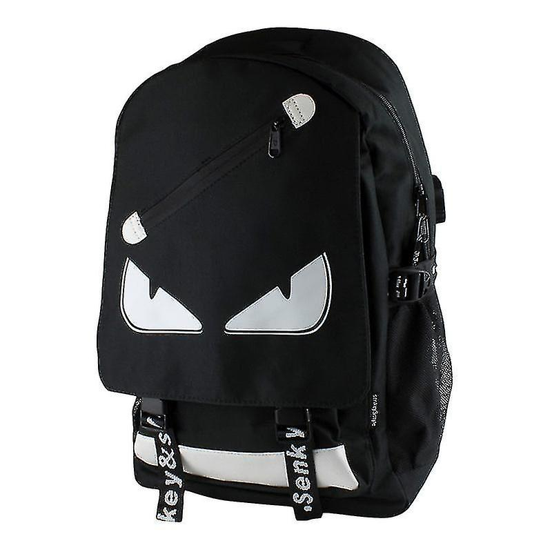 Foto 2 | Mochila Luminosa Para Portátil Con Código De Bloqueo Y Puerto Usb Ghastly - Venta Internacional.