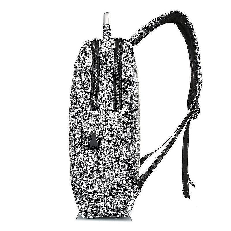Foto 5 pulgar | Mochila Huoguo, Gris, 38 Cm, Duradera, Poliamidas Y Nailon - Venta Internacional.