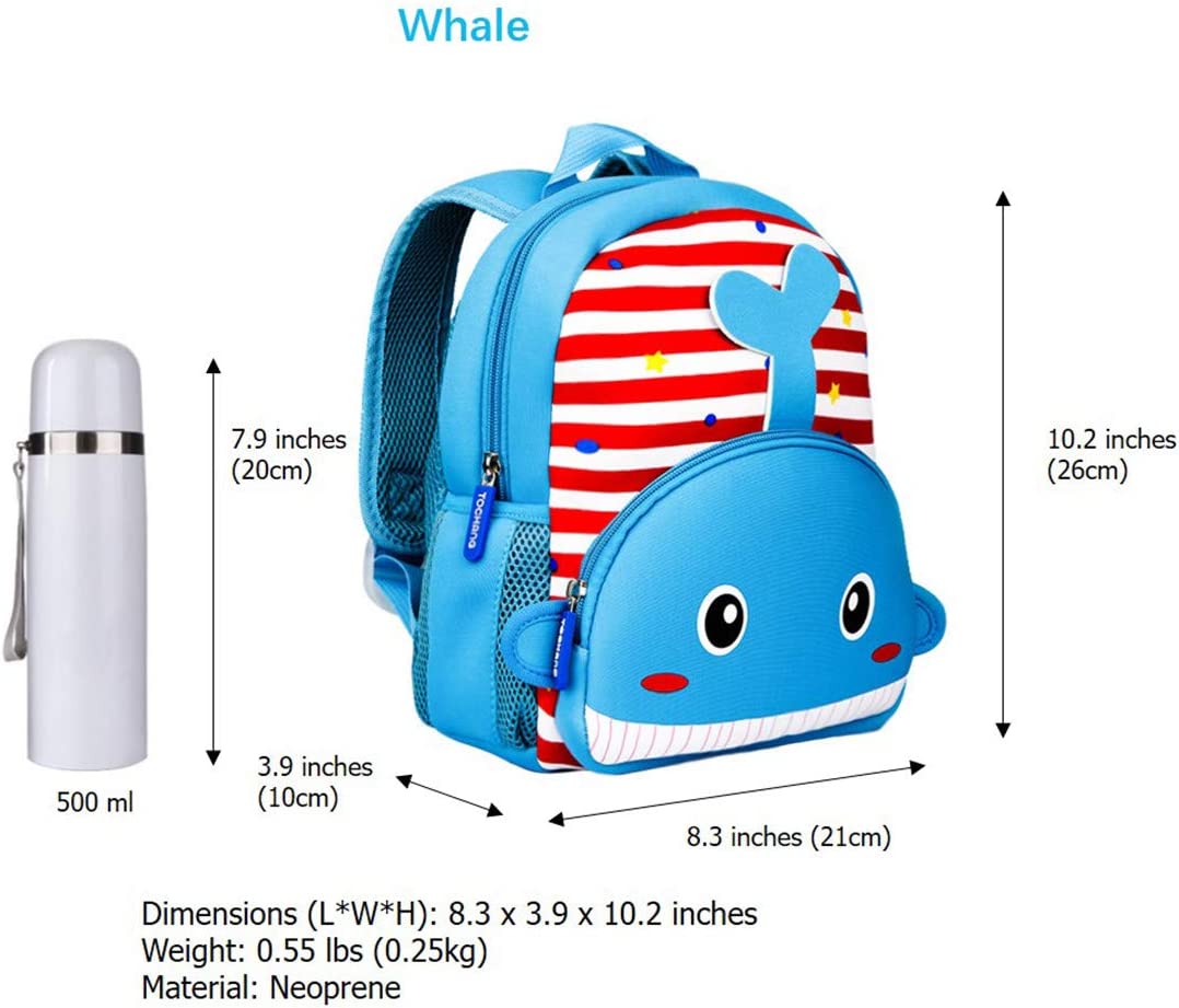 Mochila Huoguo, Impermeable, Unicornio Preescolar, 21 X 10 X 26 Cm, Todd - Venta Internacional.