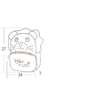 Foto 4 | Mochila Huoguo Soft Plush 3d Para Niños De Jardín De Infantes - Venta Internacional.