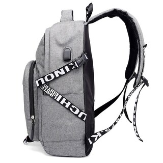 Foto 2 | Mochila Sanlin Beans Leisure Student Campus Gris 36-55l - Venta Internacional.
