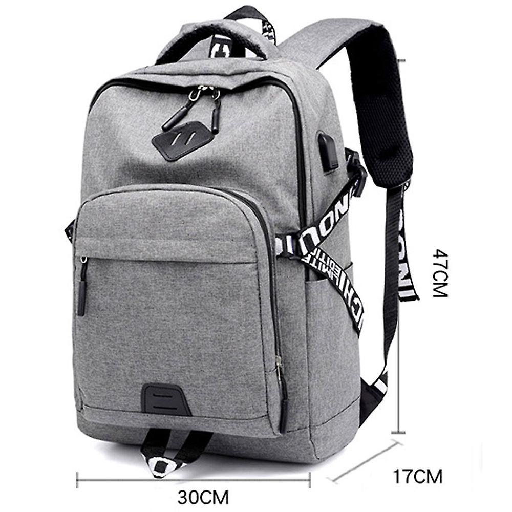 Foto 5 pulgar | Mochila Sanlin Beans Leisure Student Campus Gris 36-55l - Venta Internacional.
