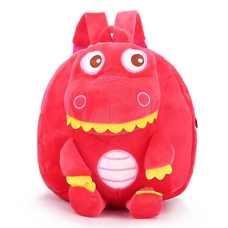 Foto 3 pulgar | Mochila De Felpa De Dinosaurio Roja (verde) Para Niños - Venta Internacional.