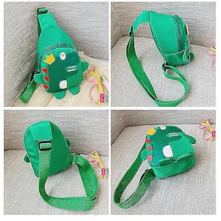 Foto 4 | Mochila De Tela Oxford Con Dibujos Animados De Dinosaurios Huoguo Para Niños - Venta Internacional.