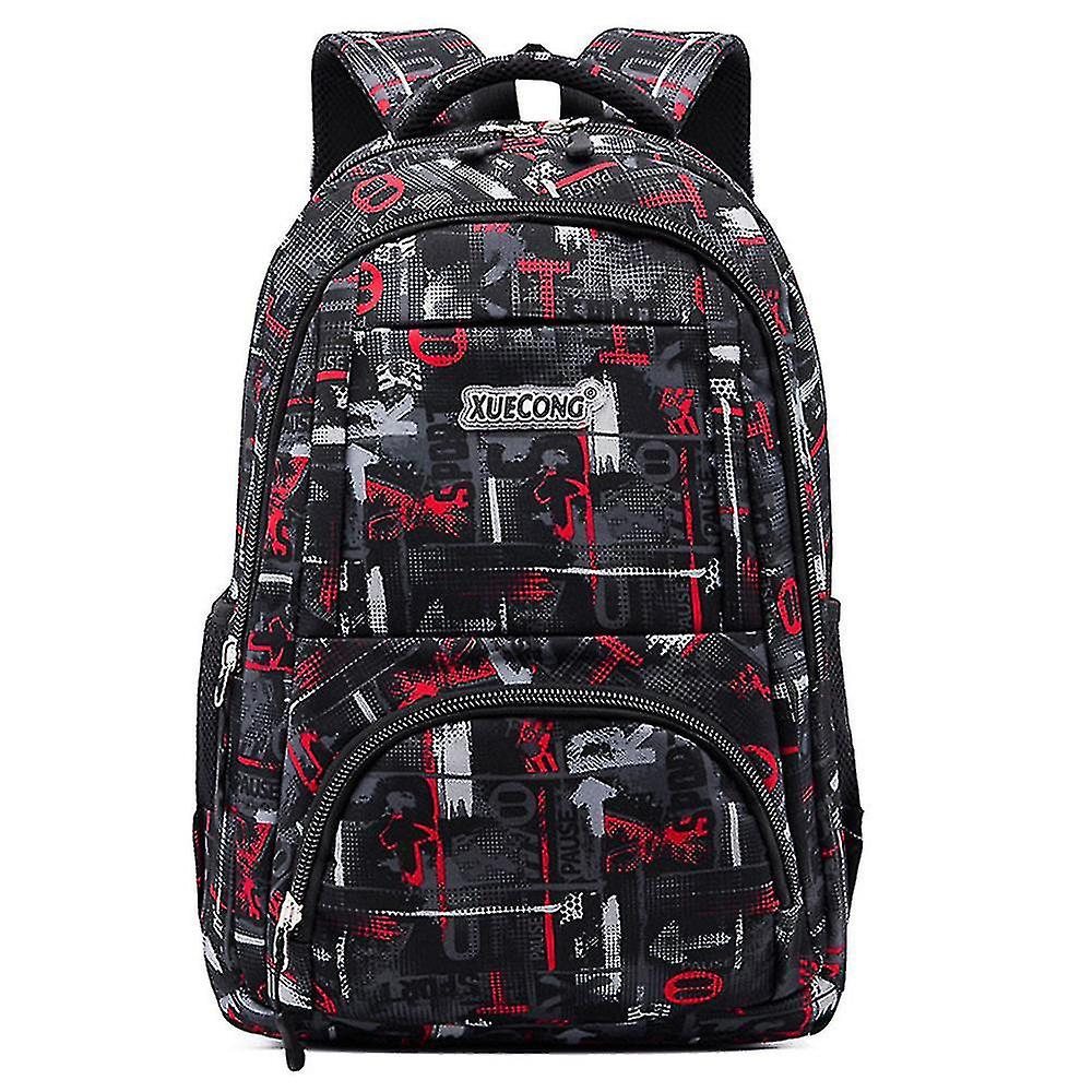 Foto 2 pulgar | Mochila Huoguo Youth Travel Street Waterproof 17.3l Negra - Venta Internacional.