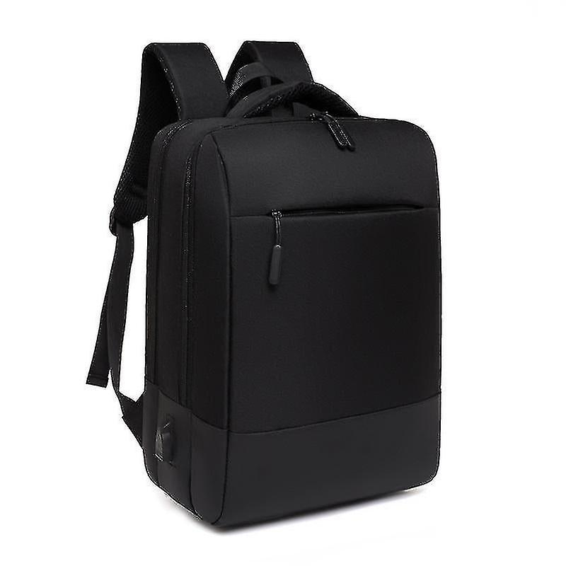 Foto 1 | Mochila Huoguo Negra De Nailon De Gran Capacidad De 15.6 Pulgadas - Venta Internacional.