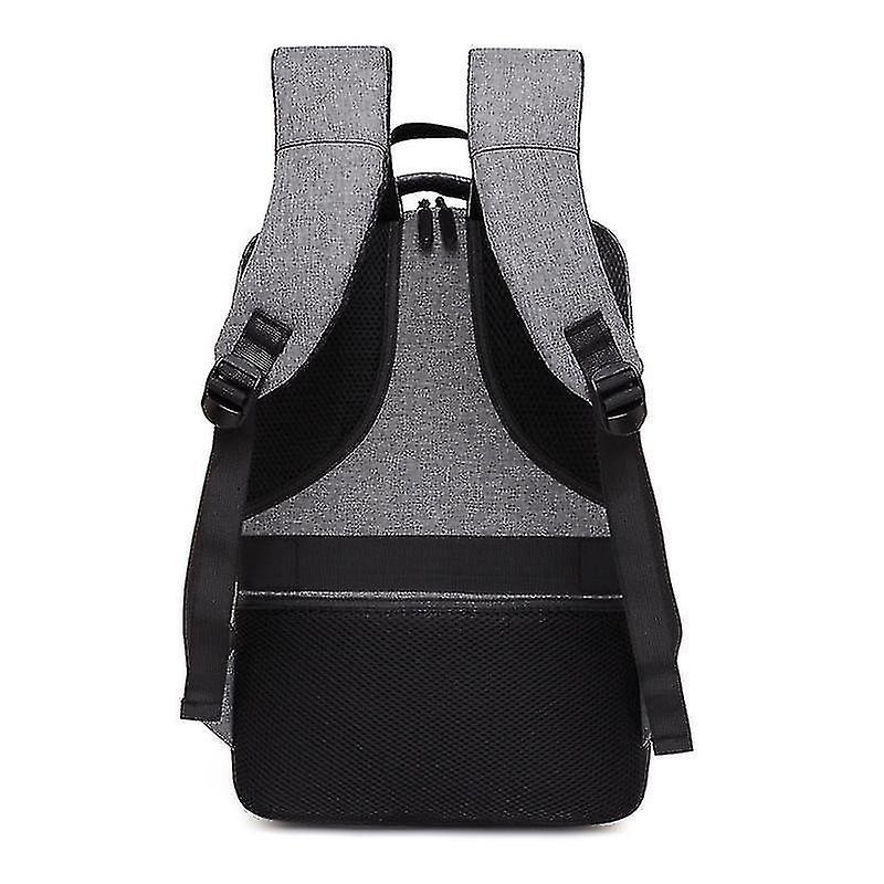 Foto 6 pulgar | Mochila Huoguo Negra De Nailon De Gran Capacidad De 15.6 Pulgadas - Venta Internacional.