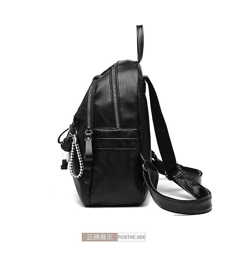 Foto 4 pulgar | Mochila Huoguo, Mochila Para Estudiantes, De Viaje, Piel Sintética, Impermeable - Venta Internacional.