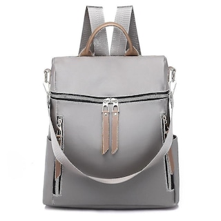 Foto 1 | Mochila Huoguo Para Mujer, Color Gris Oxford, Estilo Coreano, 800 G - Venta Internacional.