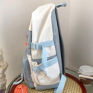 Foto 4 | Mochila Escolar Sanlin Beans Cute Girl De Alta Capacidad Rosa - Venta Internacional.