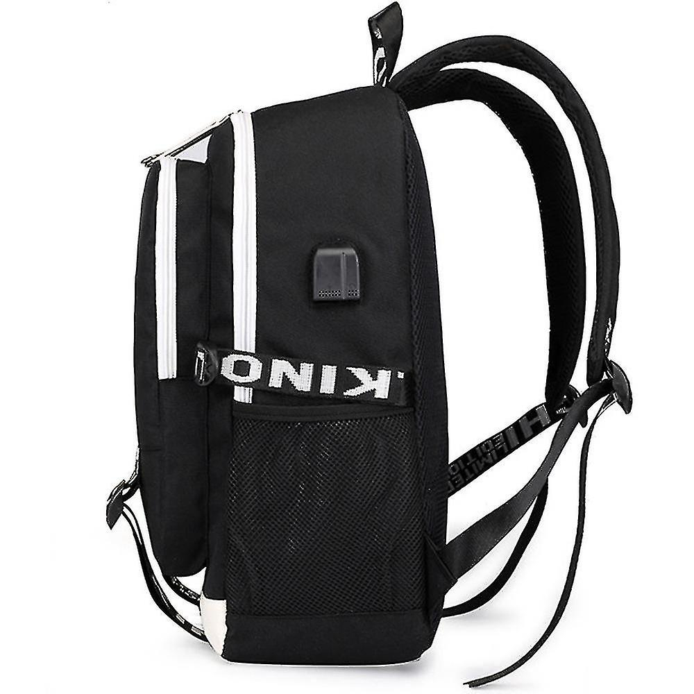 Foto 4 pulgar | Mochila Huoguo Billie Eilish, Recargable Por Usb, Escuela Al Aire Libre - Venta Internacional.
