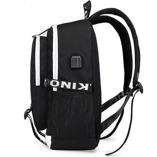 Foto 3 | Mochila Huoguo Billie Eilish, Recargable Por Usb, Escuela Al Aire Libre - Venta Internacional.