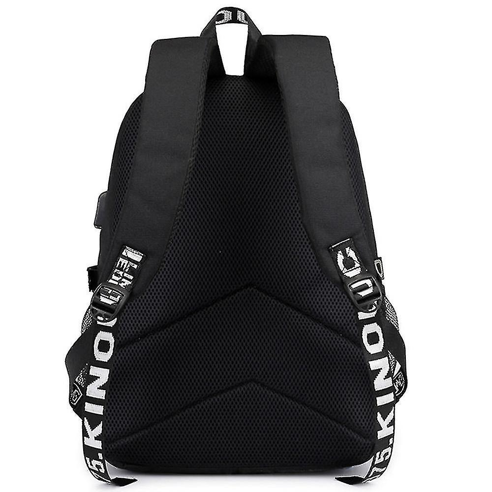 Foto 5 pulgar | Mochila Huoguo Billie Eilish, Recargable Por Usb, Escuela Al Aire Libre - Venta Internacional.