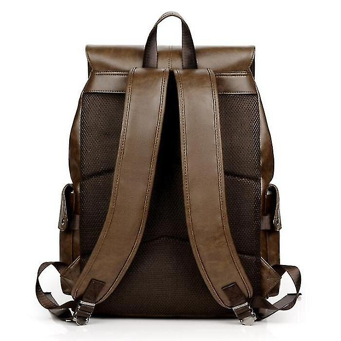 Foto 5 pulgar | Mochila Huoguo, Casual, Multifunción, Para Portátil, De Piel Sintética, Para Hombre - Venta Internacional.