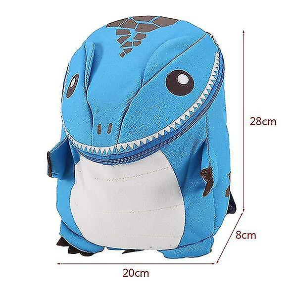 Foto 3 pulgar | Mochila Huoguo 3d Dinosaur Para Niños Kindergarten Azul - Venta Internacional.