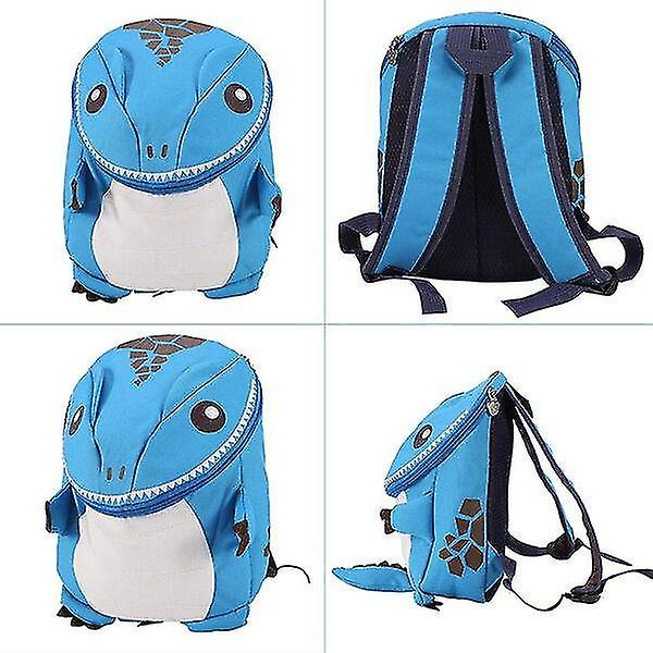 Foto 4 pulgar | Mochila Huoguo 3d Dinosaur Para Niños Kindergarten Azul - Venta Internacional.
