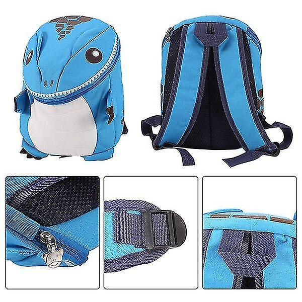 Foto 5 pulgar | Mochila Huoguo 3d Dinosaur Para Niños Kindergarten Azul - Venta Internacional.