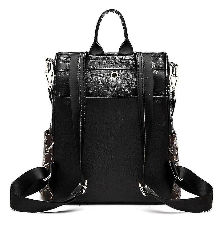 Foto 3 | Mochila Huoguo Antirrobo De Alta Calidad Para Mujer, Color Naranja - Venta Internacional.
