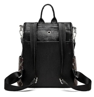 Foto 3 | Mochila Huoguo Antirrobo De Alta Calidad Para Mujer, Color Naranja - Venta Internacional.