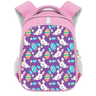 Foto 1 | Mochila Huoguo 2021 De Pascua Para Niña De Primaria Rosa 26x13x3 - Venta Internacional.