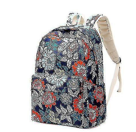 Foto 3 pulgar | Set De Mochilas Huoguo Nylon Chinoiserie Print Black 3 Piezas - Venta Internacional.
