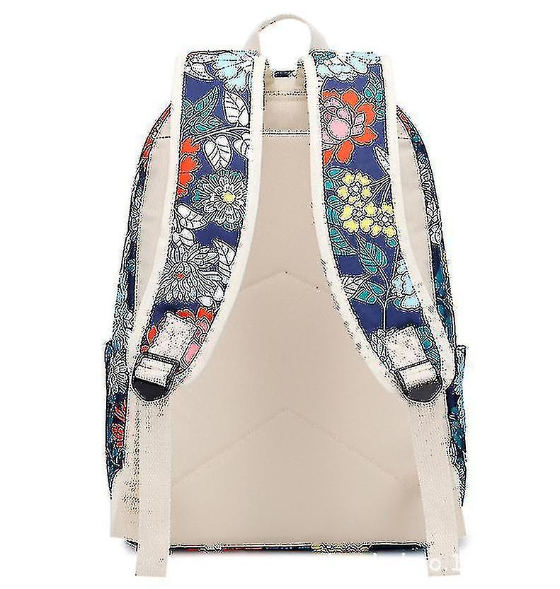 Foto 5 pulgar | Set De Mochilas Huoguo Nylon Chinoiserie Print Black 3 Piezas - Venta Internacional.