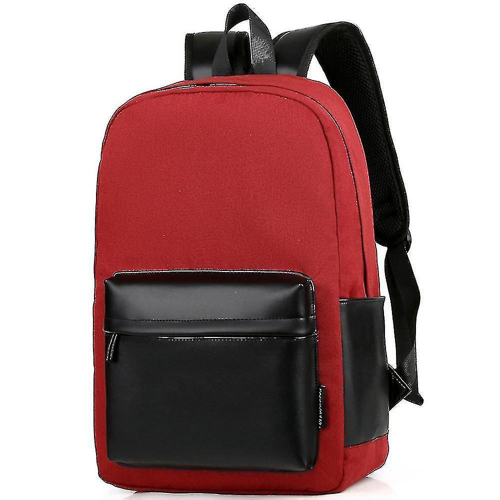 Foto 2 pulgar | Mochila Huoguo Para Viajar Al Trabajo, Ordenador Con Carga Usb, Color Rojo - Venta Internacional.