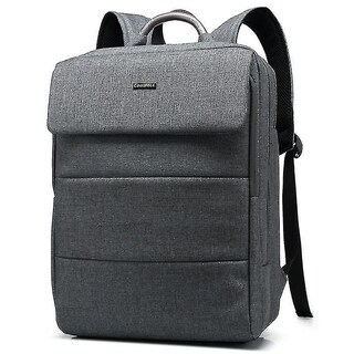 Foto 1 | Mochila Huoguo Business Computer 20-35l De Nailon Gris Para Hombre - Venta Internacional.