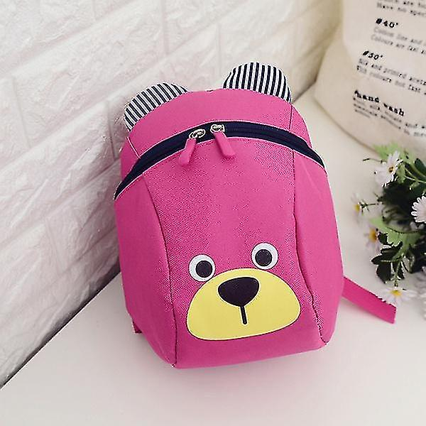 Foto 2 pulgar | Mochila Huoguo Kids Baby Lovely Cartoon Oso Anti-lost Pink - Venta Internacional.