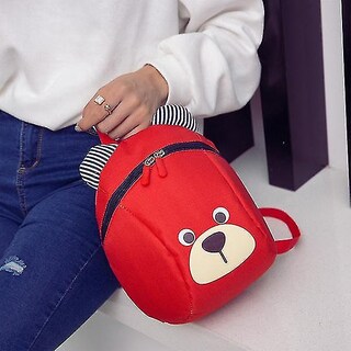 Foto 4 | Mochila Huoguo Kids Baby Lovely Cartoon Oso Anti-lost Pink - Venta Internacional.