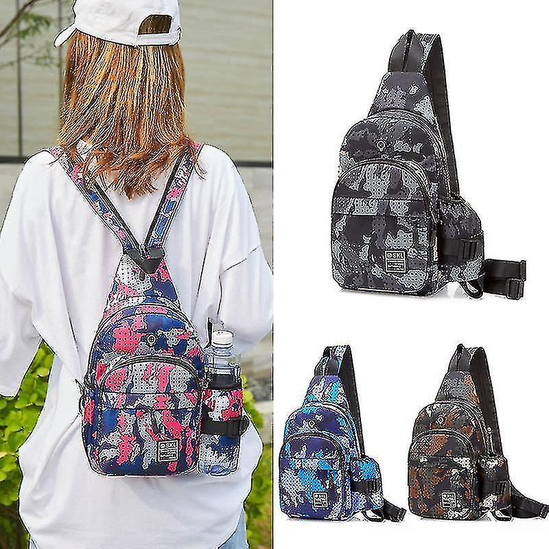 Foto 4 pulgar | Mochila Huoguo Swagger Gris Claro Poliamida/nylon Outdoor - Venta Internacional.