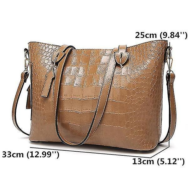 Foto 4 pulgar | Mochila Huoguo, Bolso De Mano Con Estampado De Cocodrilo Para Mujer, Color Rojo - Venta Internacional.