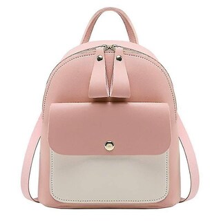 Foto 1 | Mochila Huoguo Minibolso De Hombro Para Mujer, Casual, De Piel Rosa - Venta Internacional.