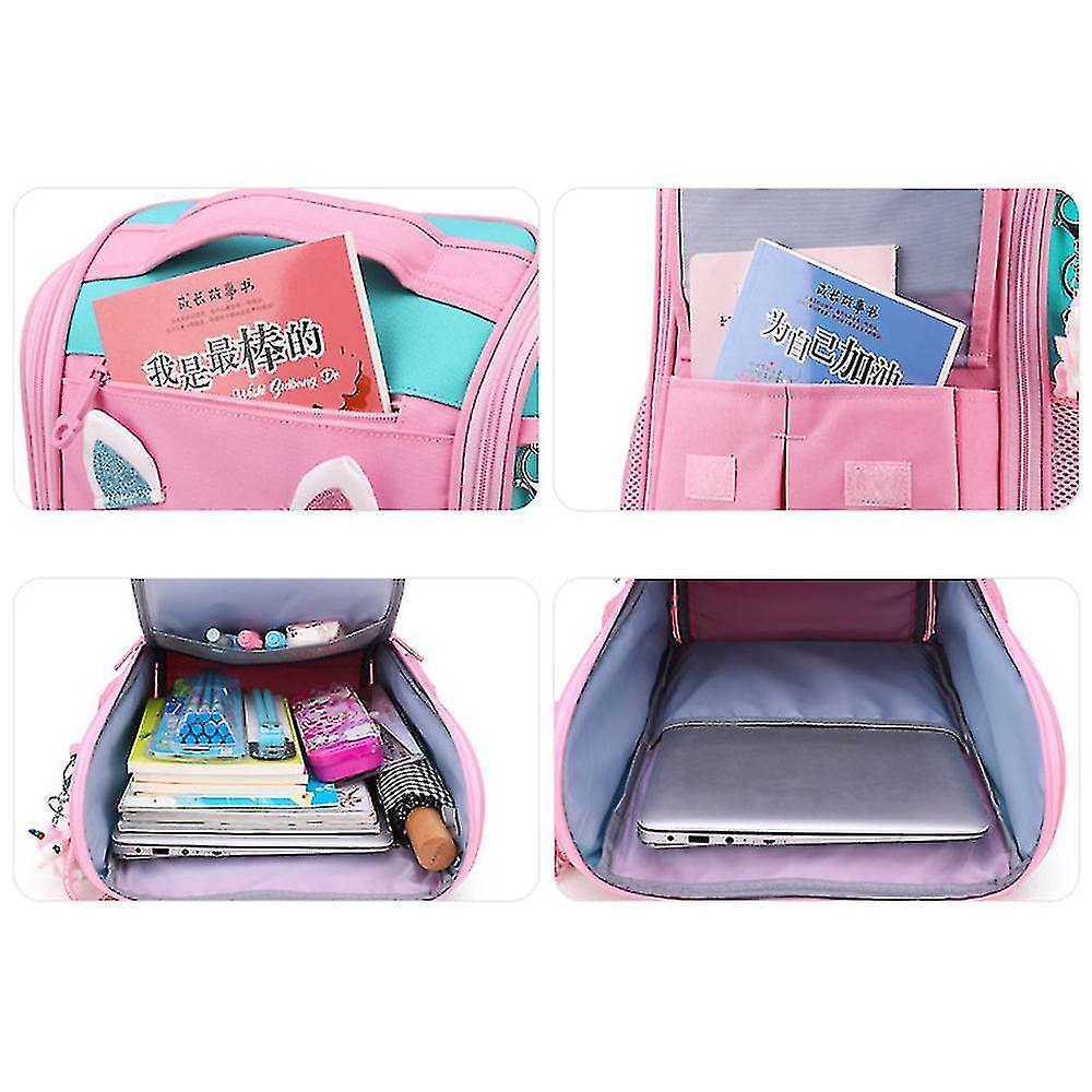 Foto 5 pulgar | Mochila Trolley School Mochila Huoguo De Nailon Para Mujer, Primaria - Venta Internacional.