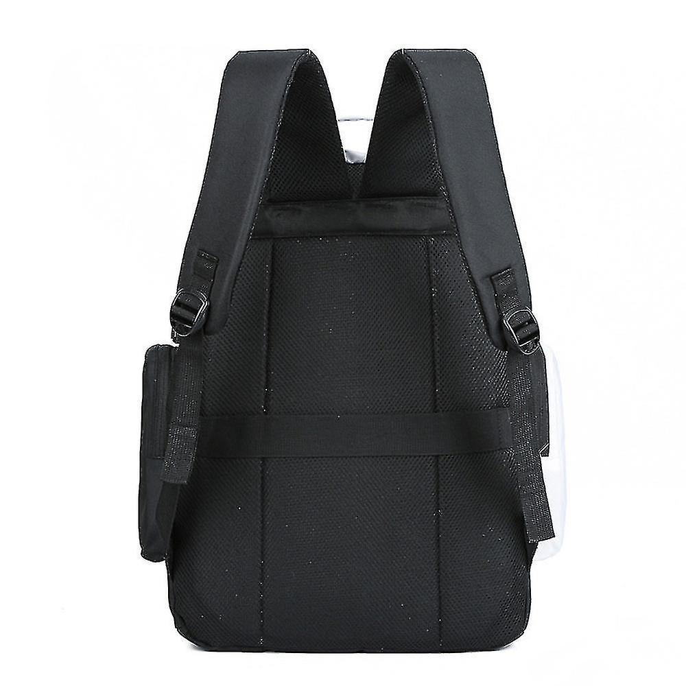 Foto 4 pulgar | Mochila Huoguo Street School Negra De Nylon Impermeable - Venta Internacional.