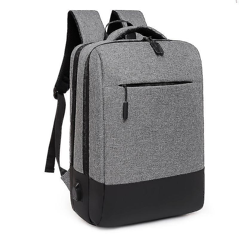 Foto 2 pulgar | Mochila Huoguo Gris De 39,6 Cm De Nylon De Gran Capacidad Para Viajar - Venta Internacional.
