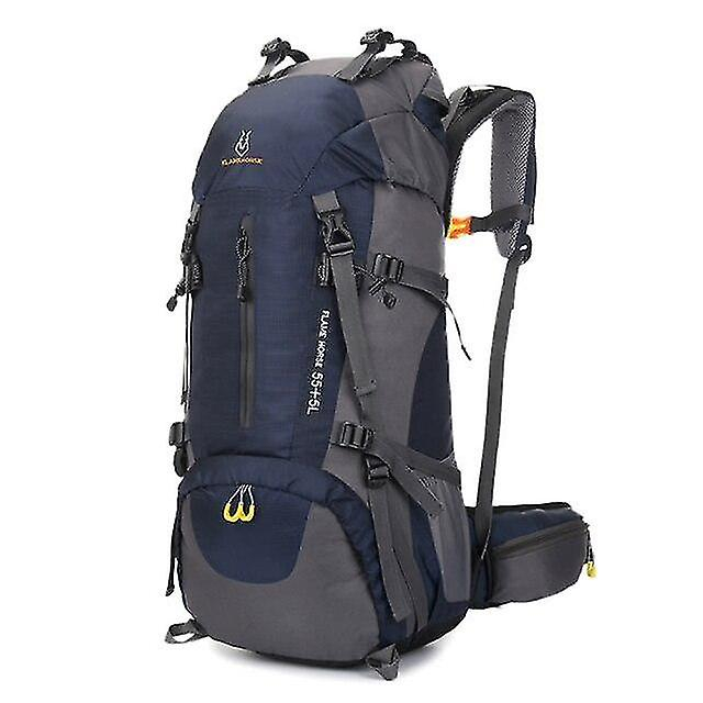 Foto 3 | Mochila Huoguo 60l De Nylon Impermeable Para Viajes Al Aire Libre - Venta Internacional.