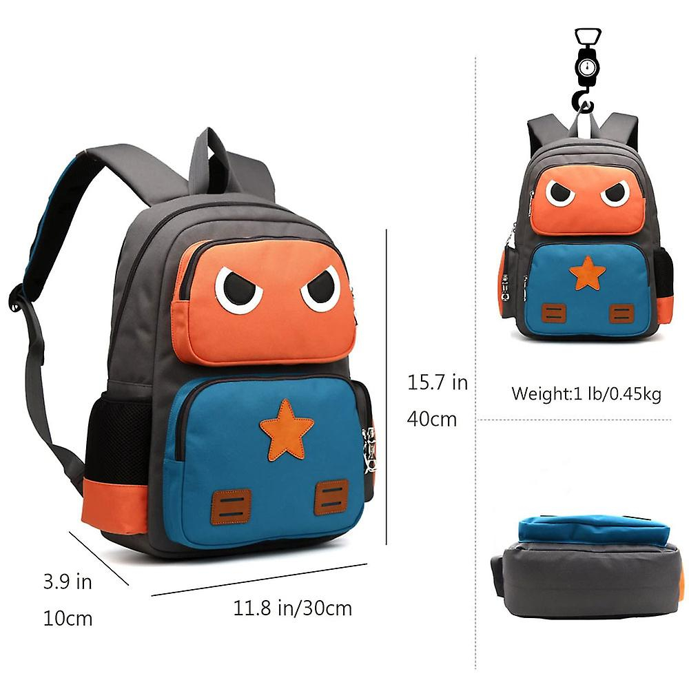 Foto 5 pulgar | Mochila Dccn Robot Primary School Children Orange 30x10x40c - Venta Internacional.