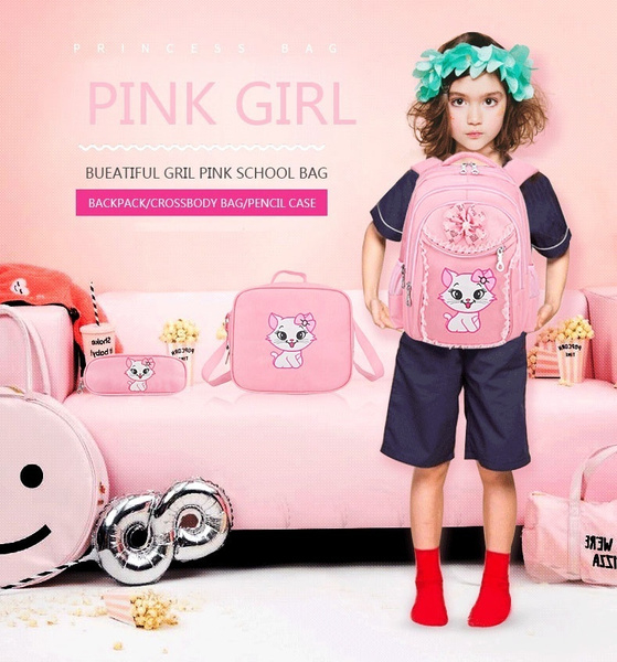 Foto 3 pulgar | Mochila Escolar Sanlin Beans Fashion Para Niñas 2020 - Venta Internacional.