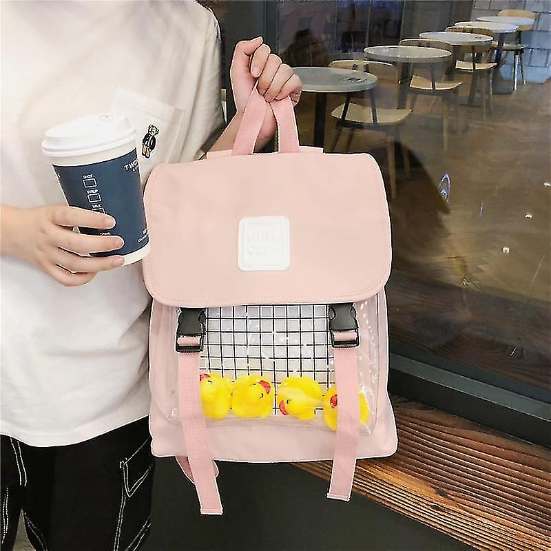 Foto 1 | Mochila Huoguo Cute Cartoon Transparente Para Mujer - Venta Internacional.